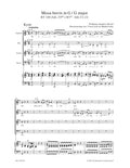 Missa brevis in G maj K. 140