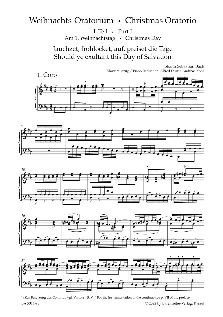 Christmas Oratorio BWV 248