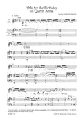 Ode for the Birthday of Queen Anne HWV 74