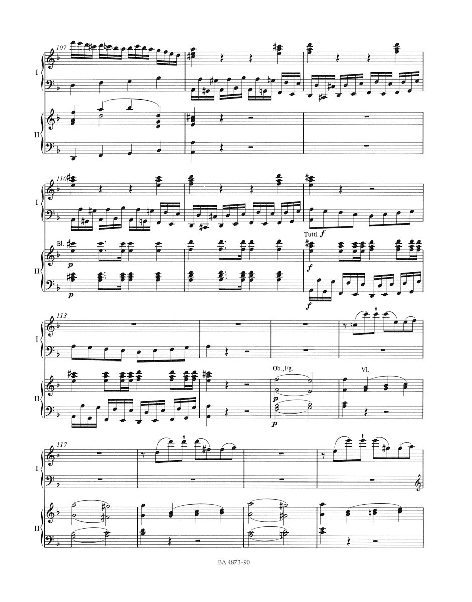 Piano Concerto No. 20 in D min K. 466