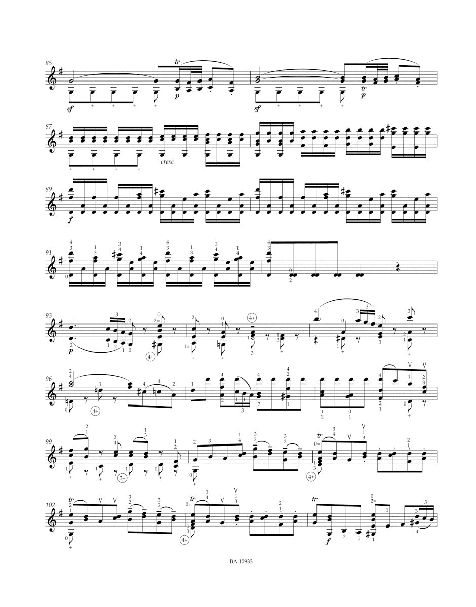 Eine kleine Nachtmusik. Allegro from Serenade No. 13 K. 525. Arranged for solo Violin by R. Kim