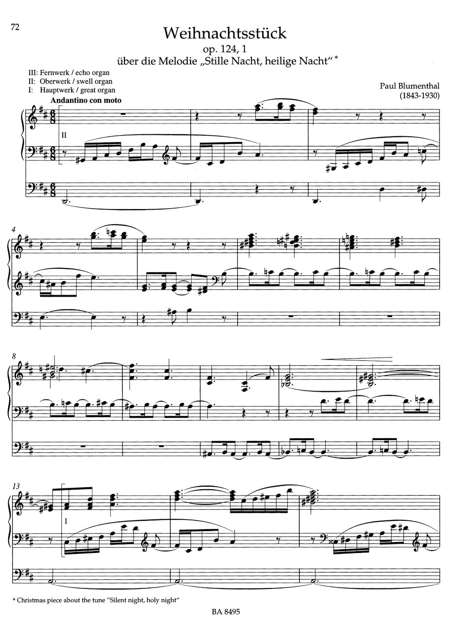 Christmas for Organ, Volume 1