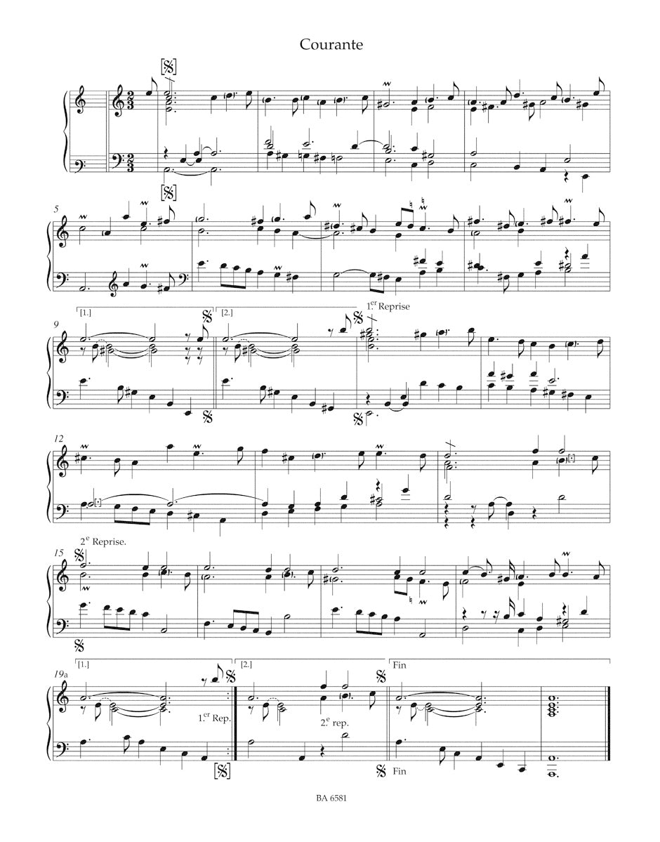 Pieces de Clavecin. Vol.1: The Books from 1705/6 & 1724, La Dauphine, Les petits marteaux