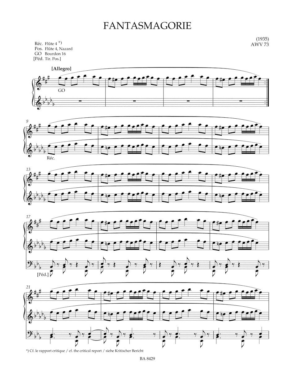 Complete Organ Works, Vol. II: Posthumous Works. Fantaisies, petites danses et marginalia