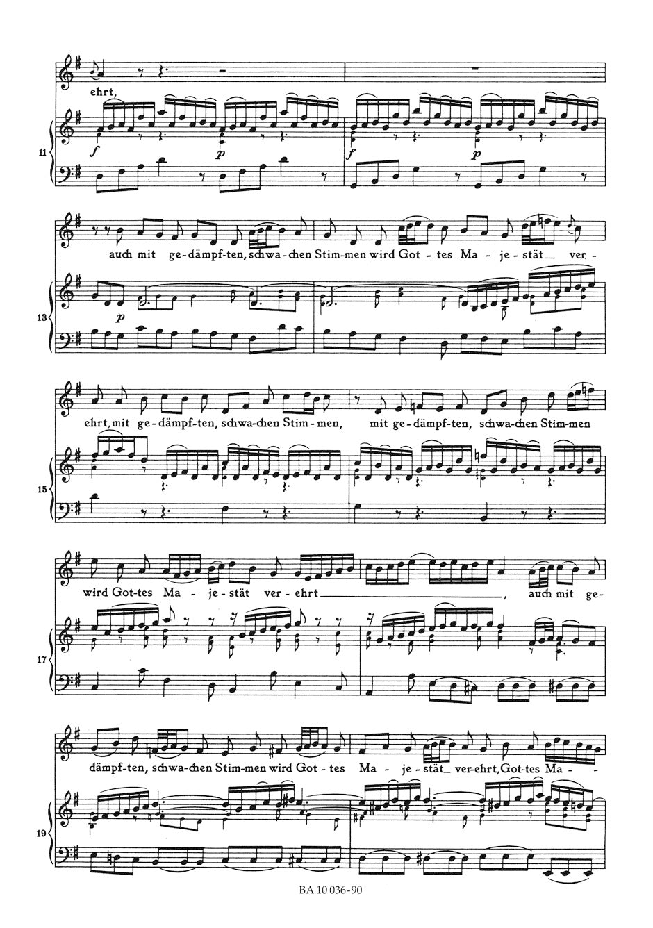 Cantata BWV 36 Schwingt freudig euch empor