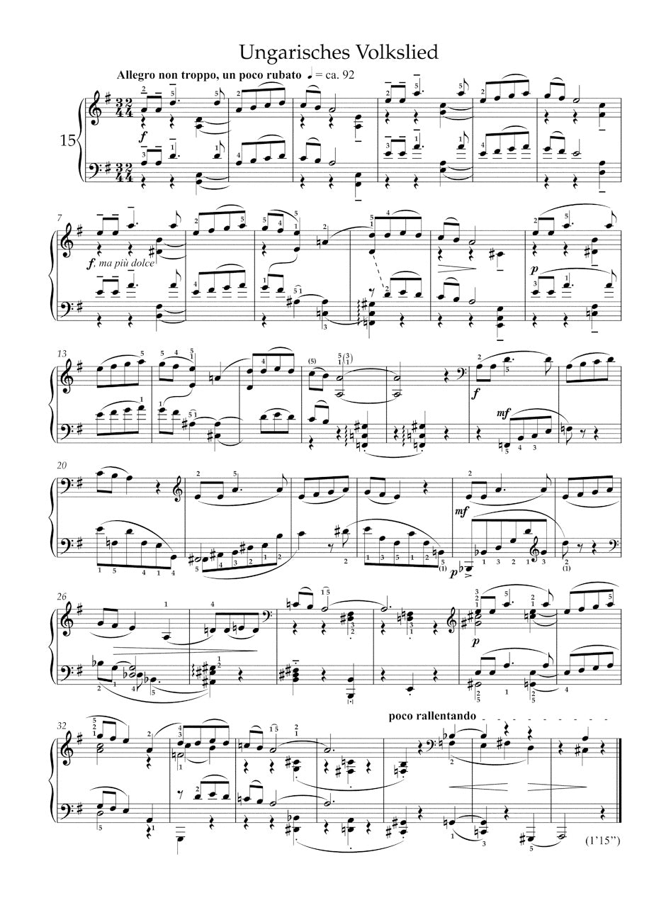 Easy Piano Pieces and Dances