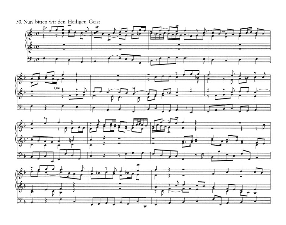 Organ Chorales